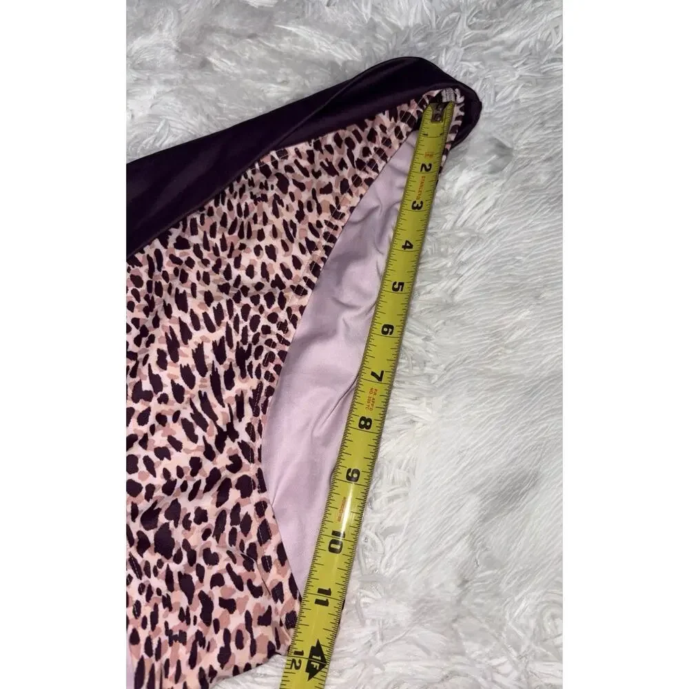 Victoria’s Secret Women’s XL Animal Fold over Bikini Bottom. Grt. Shape